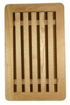 Cosy & Trendy Brood snijplank - met kruimel opvangbak - 38x24 cm - broodplanken