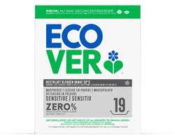 Ecover Waspoeder Universeel Zero 19 Wasbeurten - 950 gr