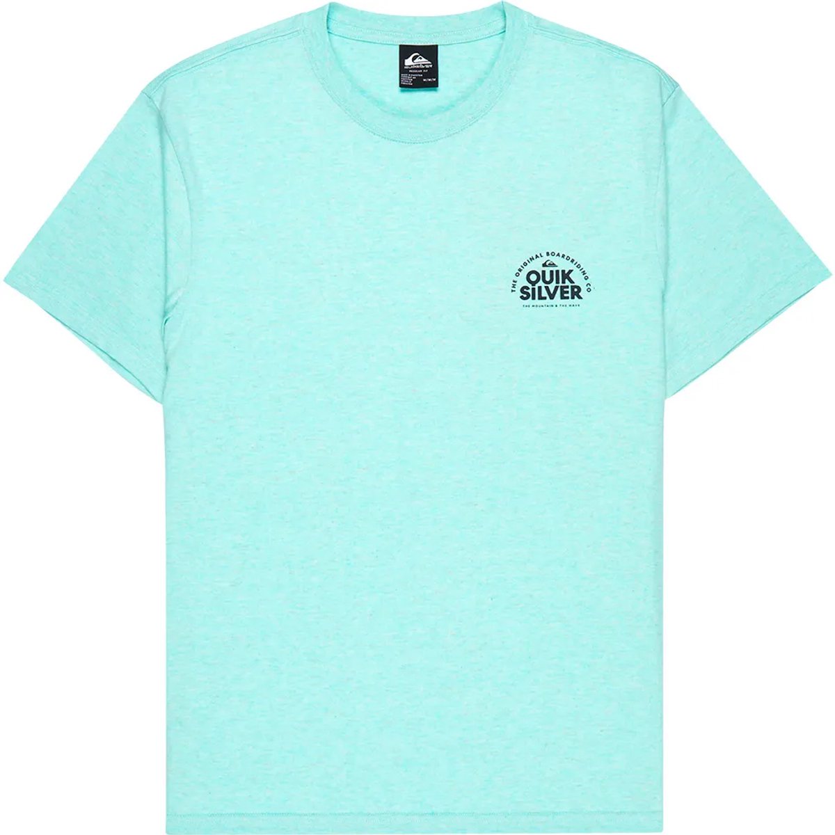 Quiksilver Dola Injected Slub T-shirt Met Korte Mouwen S Man Groen