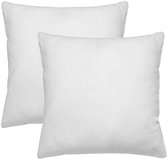 Set van 2 stuks - Binnenkussen 45x45 cm | Vulkussen - extra gevuld - 360 gram | Kussenvulling 100% polyester