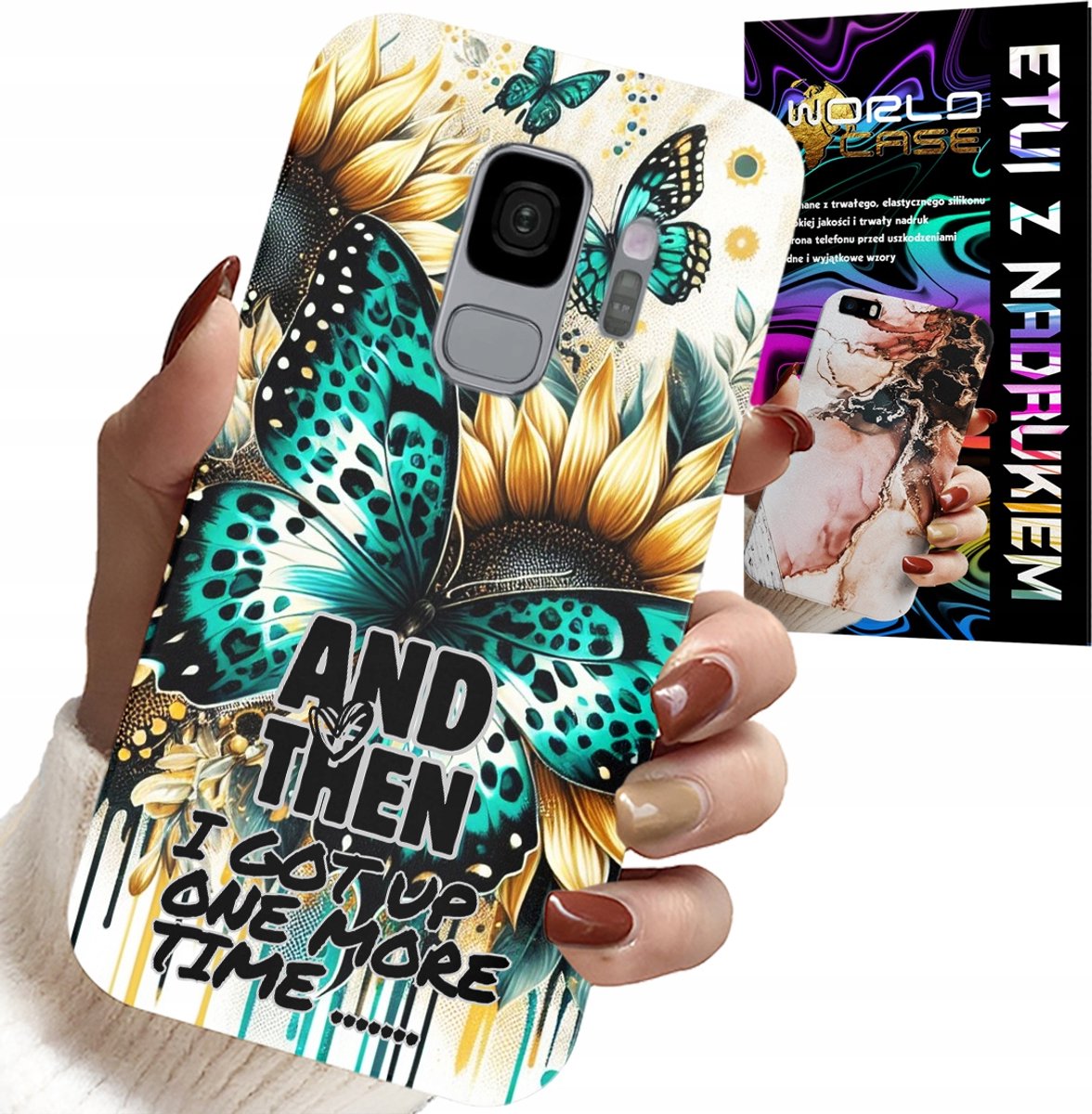 HOESJE VOOR SAMSUNG GALAXY S9 - AND THEN I GOT UP, FEMININE PATTERNS + FILM