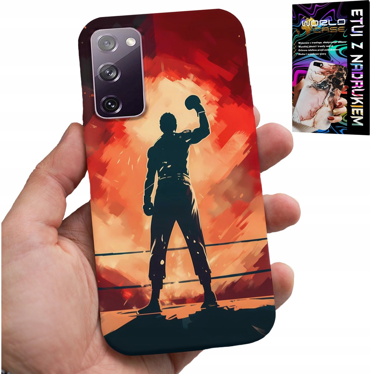 HOESJE VOOR SAMSUNG GALAXY S20 FE - BOKSEN, VECHTSPORTEN, MMA-KRIJGERS, PATRONEN
