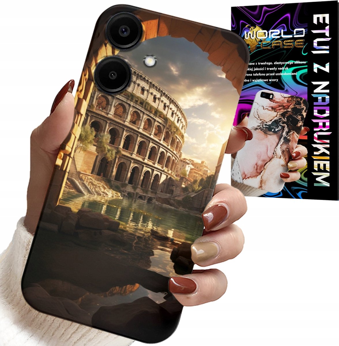 HOESJE VOOR SAMSUNG GALAXY A06 5G - ROME COLOSSEUM ROMEINEN OUDHEID