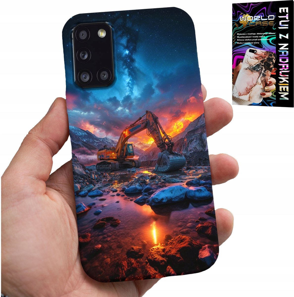 HOES VOOR SAMSUNG GALAXY A31 - TRACTOR VOOR LANDBOUW EN LANDBOUW