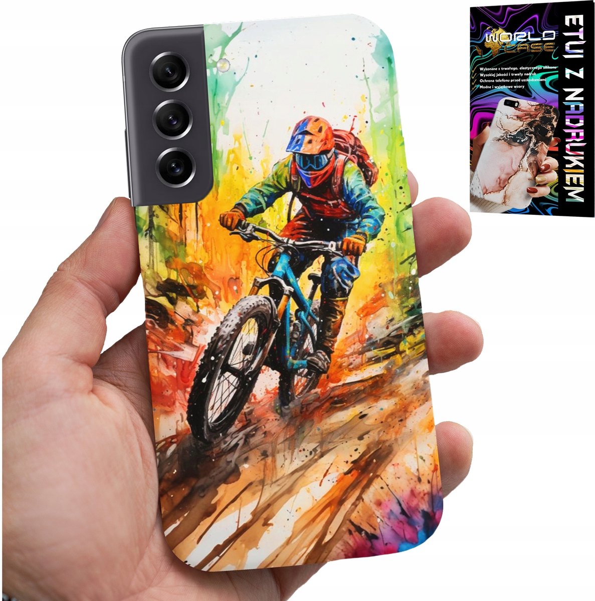 HOESJE VOOR SAMSUNG GALAXY S22 PLUS - MOUNTAINBIKES EXTREME EXPEDITIONS GLAS