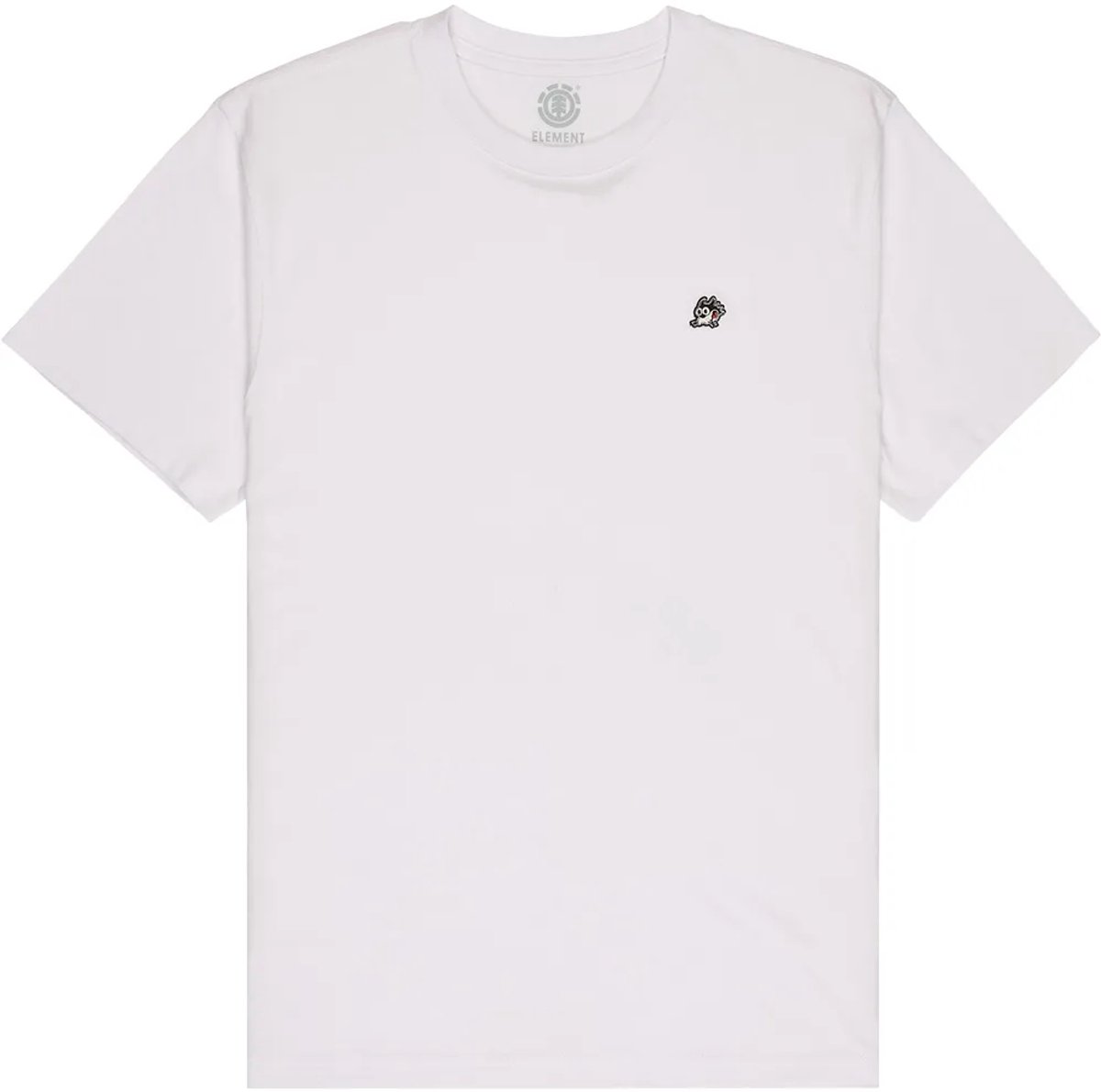 Element Pizza T-shirt Met Korte Mouwen M Man Wit