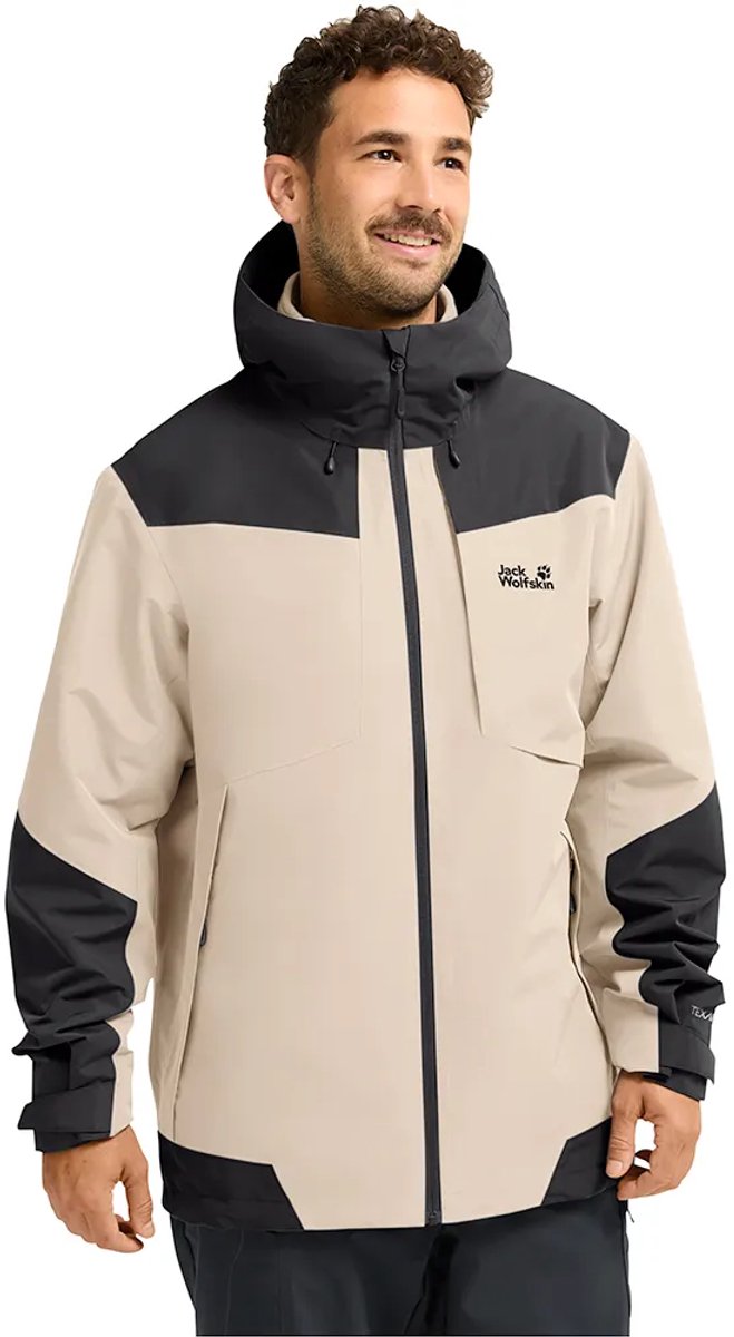 Jack Wolfskin Flextrail 2l Jas Beige XL Man
