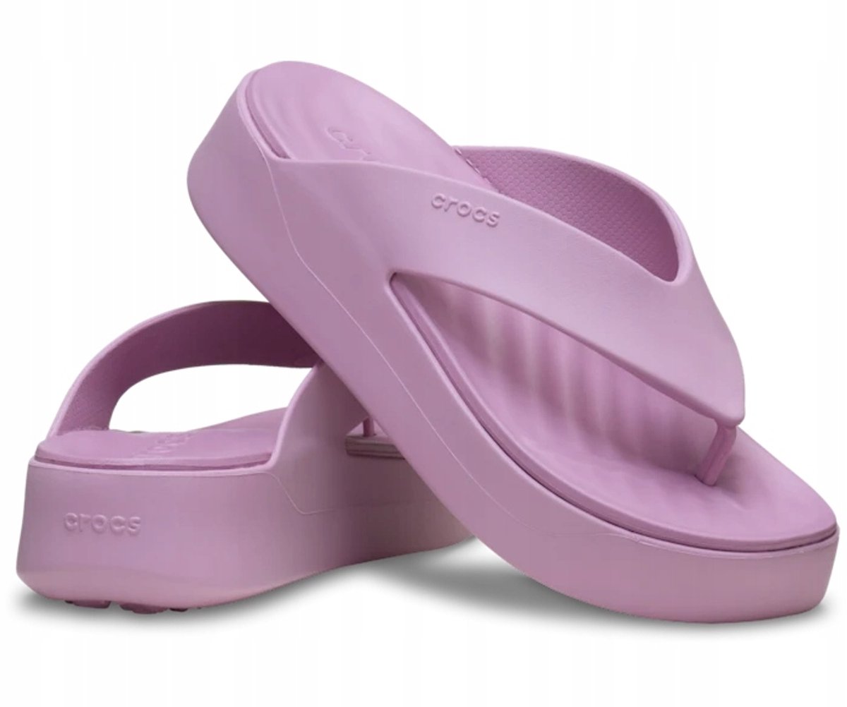 Crocs Getaway-Platform - Dames Teenslippers - Free Feel Technology™ - Hyacint