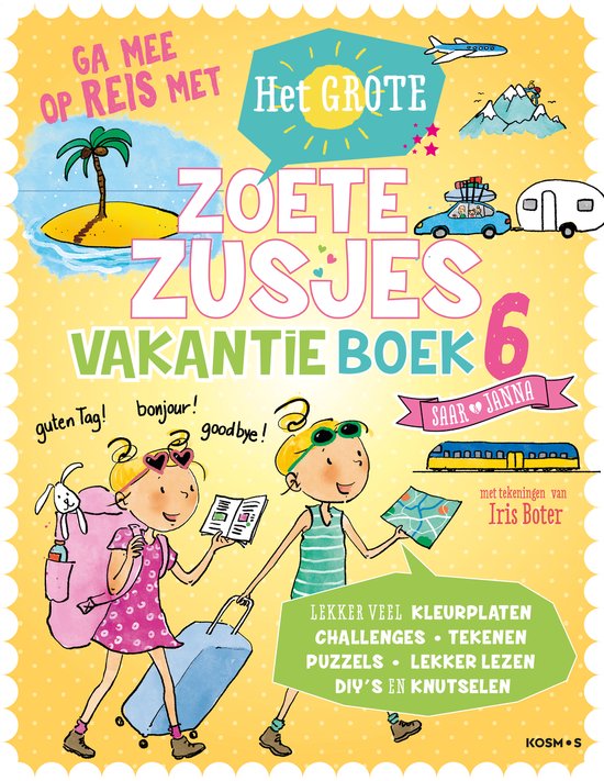 De Zoete Zusjes - Het grote Zoete Zusjes vakantieboek 6 - cover