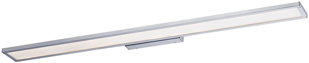 Licht-Erlebnisse - Maible - LED - Wandlamp - IP44 - 4000K - 430lm - van - Metaal - in - Chrom - Wandlamp Badkamer