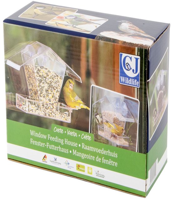 Raamvoederhuisje kopen? Geniet van vogels van dichtbij