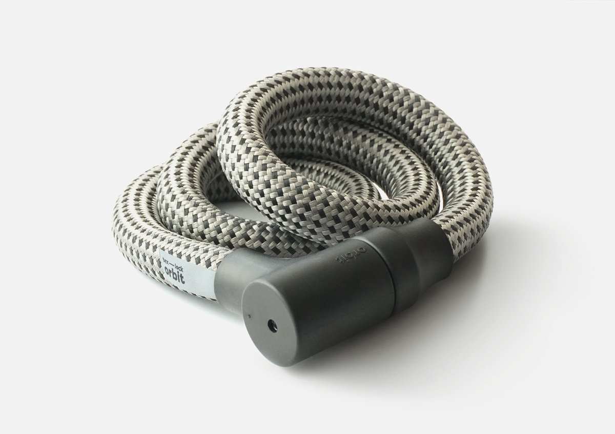 TEXLOCK Orbit Kabelslot Zilver 120 cm