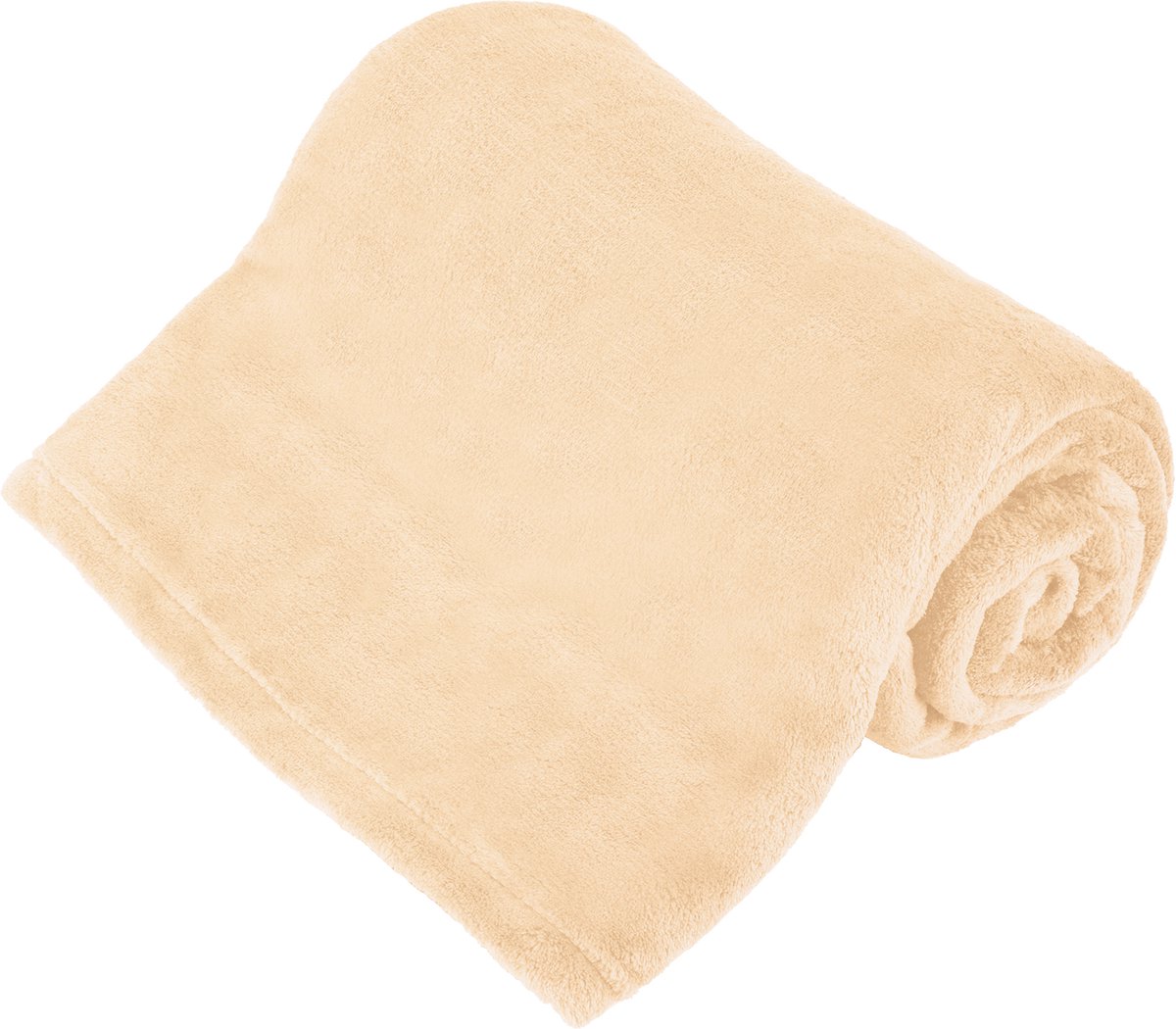 Teesa - Deken - Polar Fleece - 150x200 cm - Kremkleurig