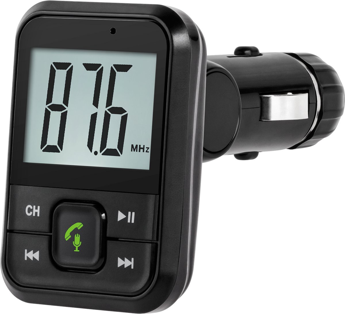 Peiying URZ0467-1 - FM Transmitter - Bluetooth - USB - microSD