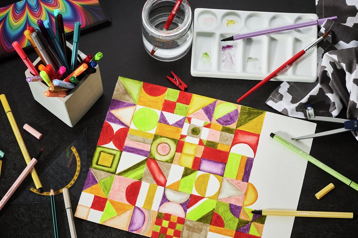 STABILO Pen 68 - Premium Viltstift - Rollerset - ARTY - Set Met 25 Verschillende Kleuren — afbeelding 11