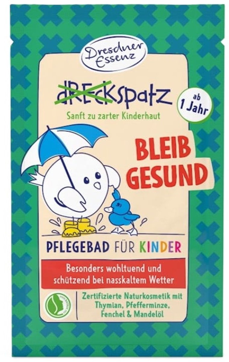 Dresdner Essenz - Bądź Zdrów! - Badzout Met Tijm en Munt - Voor Kinderen 1+