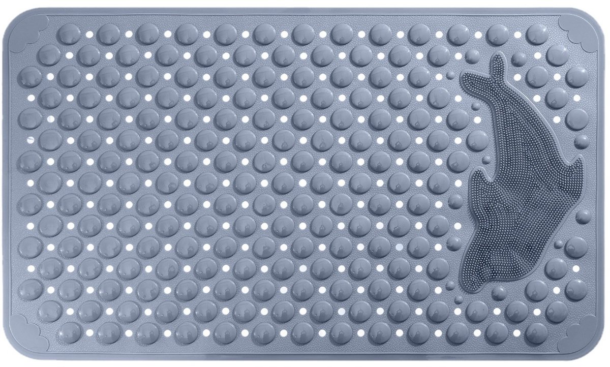 Hearyoo Antislip Badmat 35x70cm - Douchemat PVC met Zuignappen - Comfortabele Voetmassage - Veilig & Duurzaam