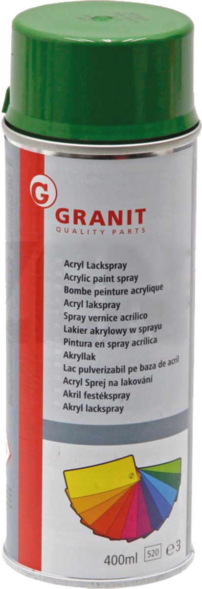 Wilckens Granit - Lakverf spray - John Deere groen - 400 ml - Sneldrogende machineafwerking