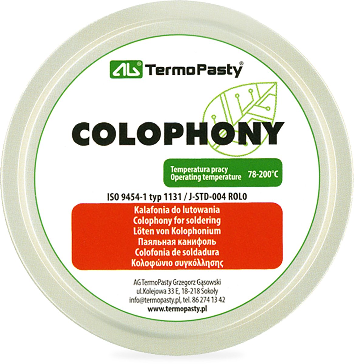 AG TermoPasty - Actieve soldeervloeistof - Pasta - 100g