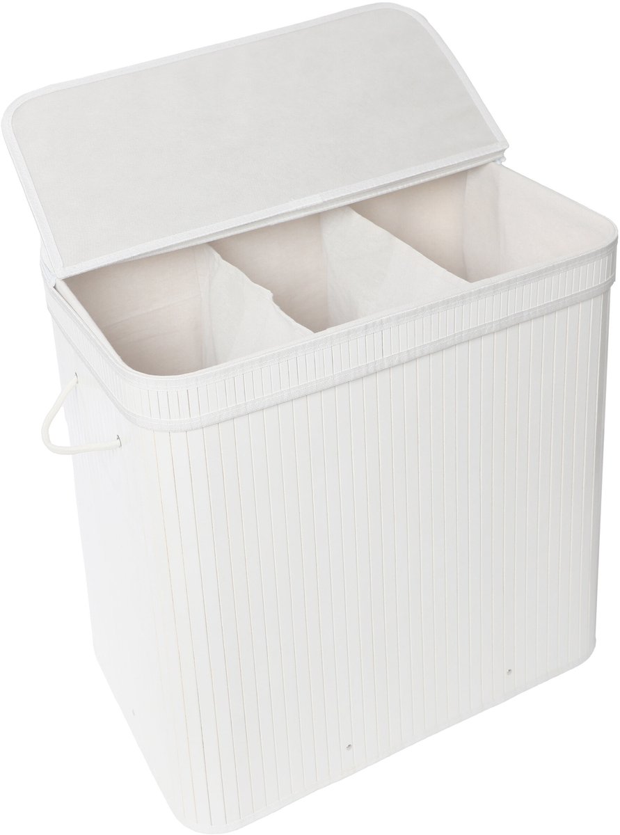 wasmand - 61x61,5x41,5 cm - wit