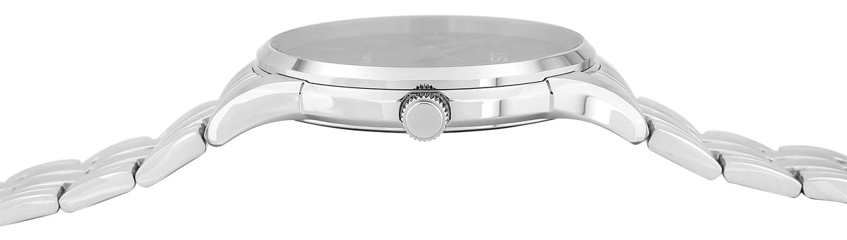 JUST Herenhorloge van roestvrij staal JU20204 roestvrijstalen armband, 5ATM, eenvoudige elegantie, zakelijk