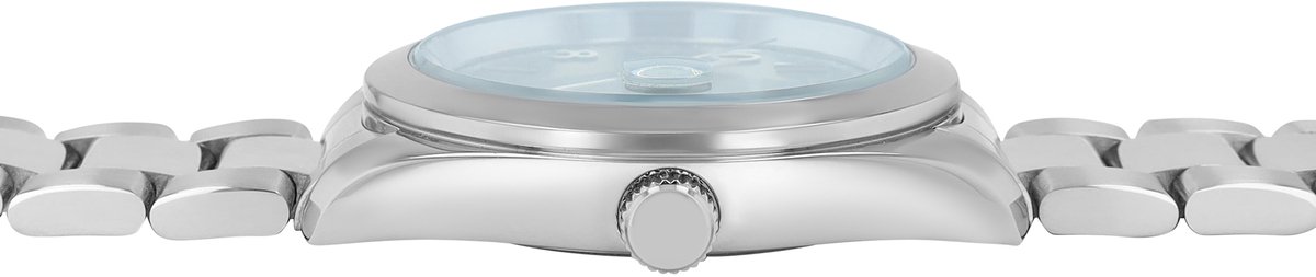 JUST WATCH Herenhorloge van roestvrij staal JW20198 roestvrijstalen band, 5 ATM, datum, modern, heren