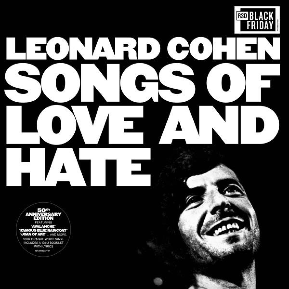 Songs of Love and Hate (RSD Black Friday 2021)