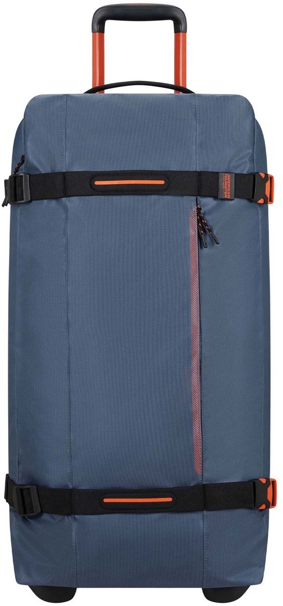 American Tourister Urban Track Duffle Wheels L Coated Navy / Orange