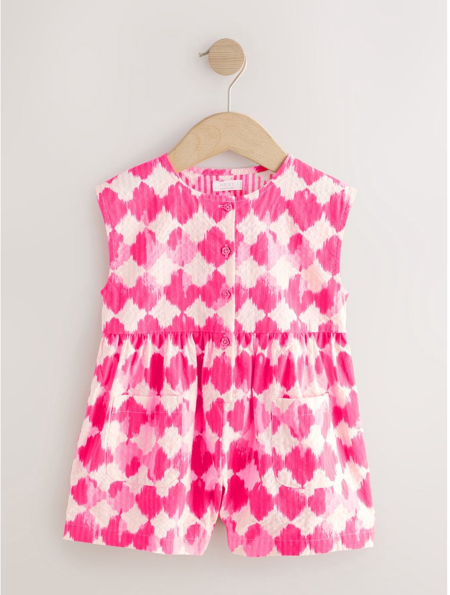Next - Meisjes - Mouwloze speelpak - Roze