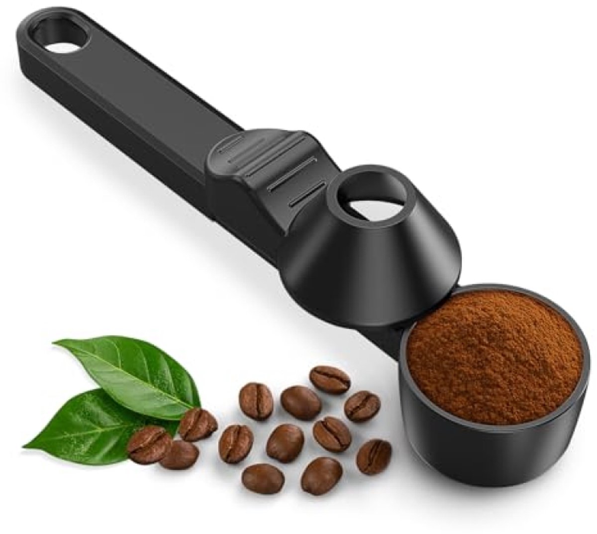 ST TRADİNG Doseerlepel voor koffie en thee - 2 eetlepels - Trechtervorm - RVS