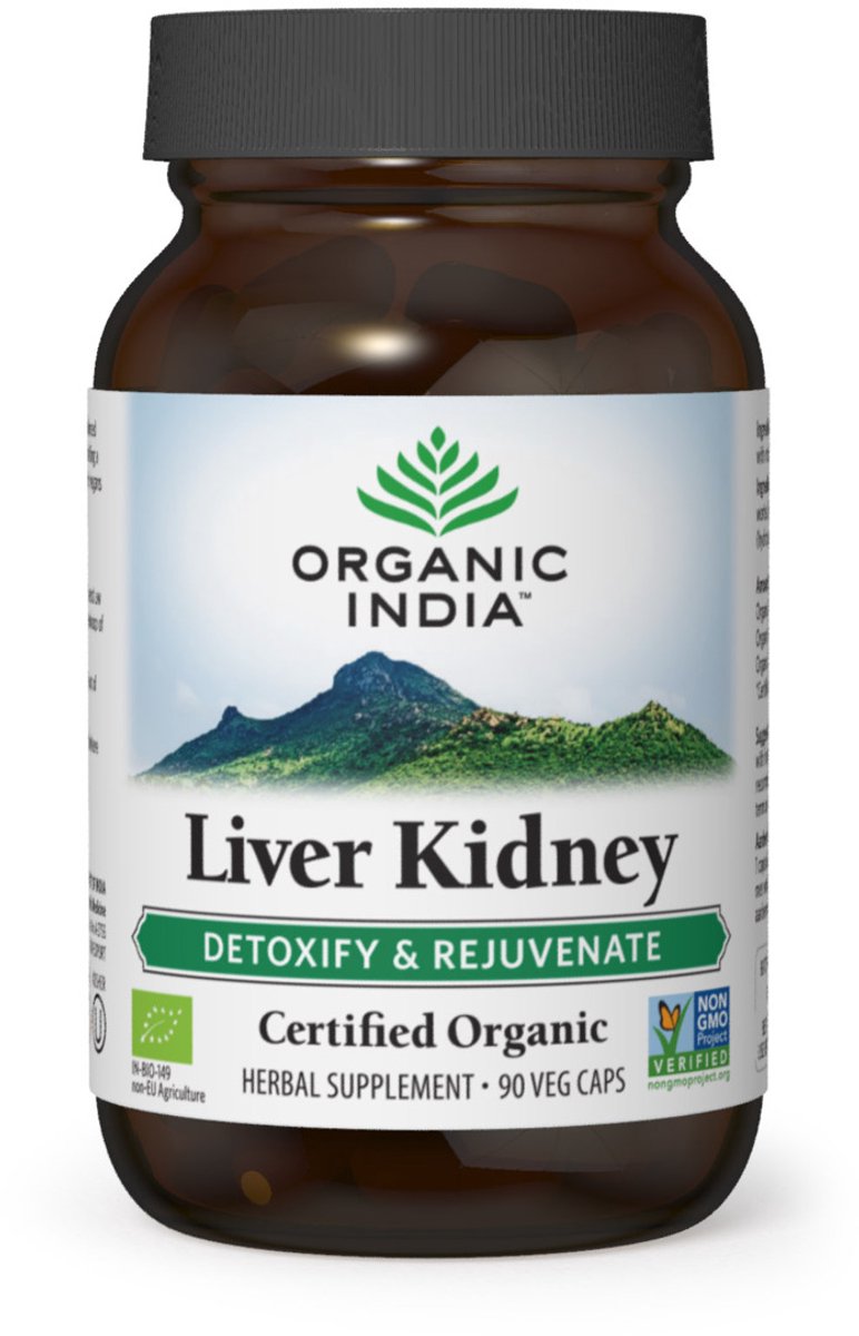 Liver Kidney 90 capsules 100% biologisch - NL-BIO-01