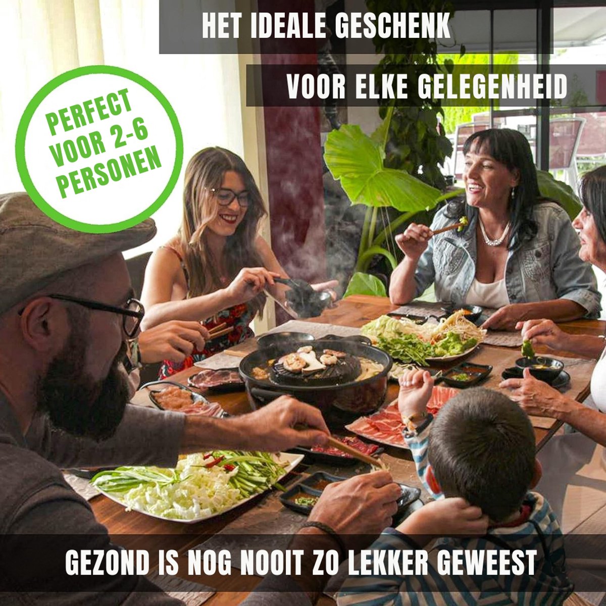 RONN® Hotpot Electrisch - Hotpot - Zwart - 17cm x 13cm x 5cm; 3.8 kg