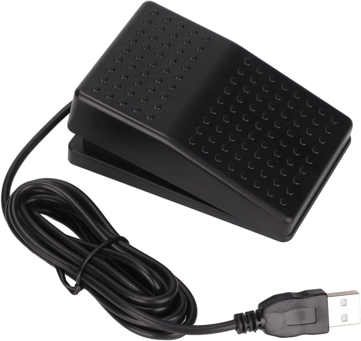 USB-toetsenbordpedaal - USB-pedaal met mechanische schakelaar - programmeerbaar computertoetsenbord en muis met 2 meter kabel