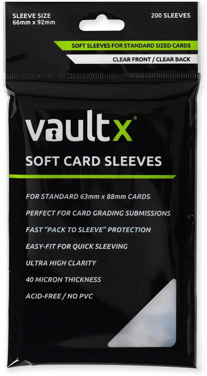 Vault X Penny Sleeves Voor Sportkaarten & TCG - 200 Stuks