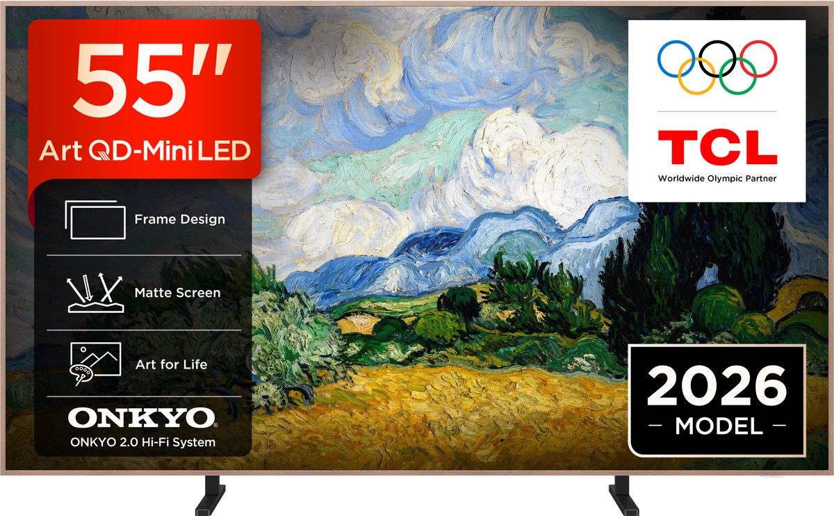 TCL A400 Pro 55A400 Pro 139,7 cm (55") 4K Ultra HD Smart TV Wifi Wit 600 cd/m²