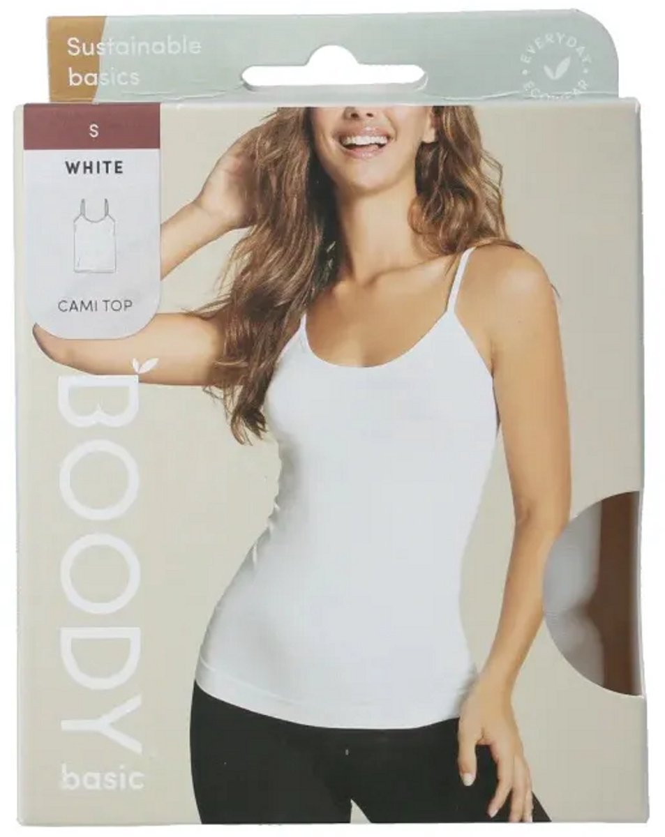 Boody Cami Top Wit S (1 stuk)