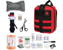 EHBO Kit 50-delig - EHBO Kit Auto - Complete First Aid Kit - Verbanddoos - voor Thuis, Auto, Reizen & Sport