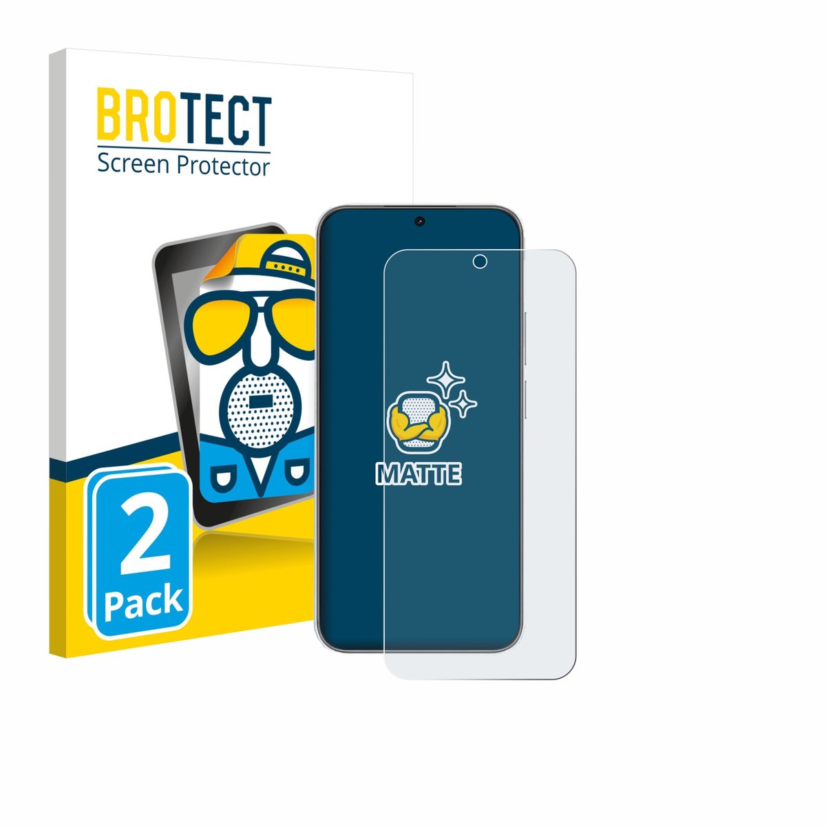 BROTECT - Screenprotector voor Huawei Nova 14 Lite - Folie Beschermfolie matte 2 Stuks