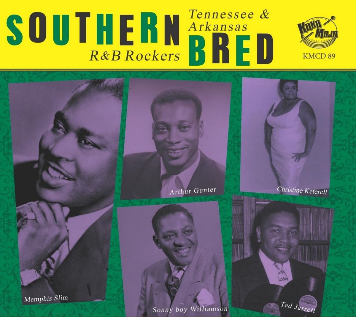 Various Artists - Rough Lover - Southern Bred Vol.23 Tennessee & Arkansas R&B Rockers (CD)