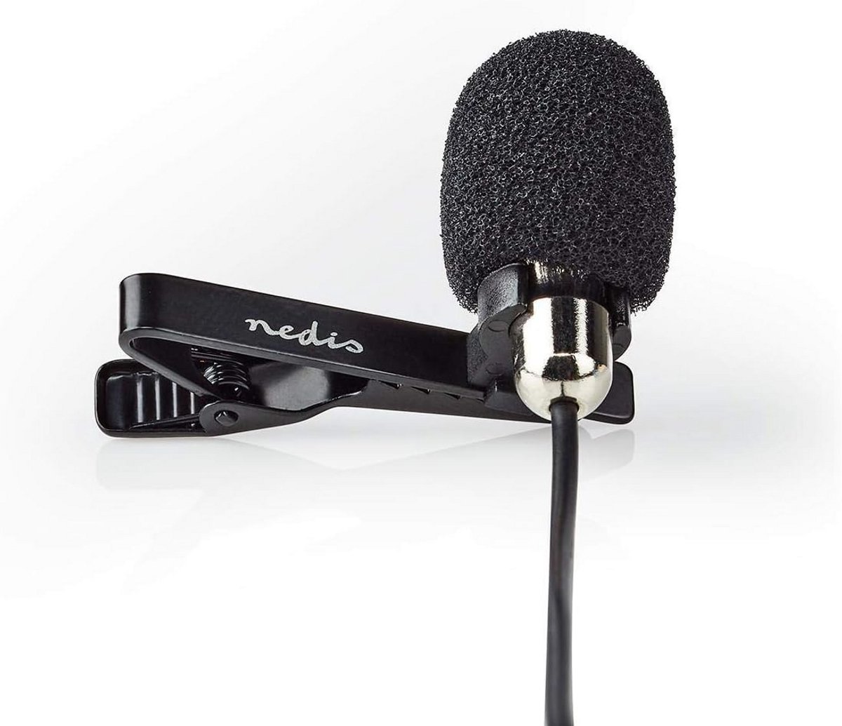 Bedrade Lavalier Microfoon met 3,5mm Jack voor Smartphone, PC en Tablet
