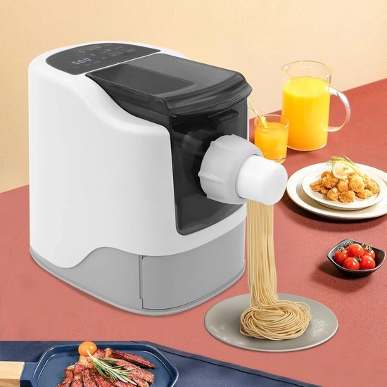Sensova - Pastamachine 260W Elektrisch - Pastamaker - Pasta Maker met 13 Pastamallen en Dumplingvorm - 500g Capaciteit - Volledig Koperen Motor - Automatisch Kneden en Extruderen - Veiligheidsdeksel - EU-Stekker voor Thuisgebruik van Merkloos — afbeelding 4