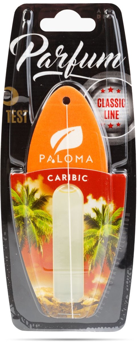Auto Luchtverfrisser Parfum Caribic – Vloeibaar 5 ml – Tot 1 Maand Geur – Auto & Interieur – 1 Stuk [P03474]