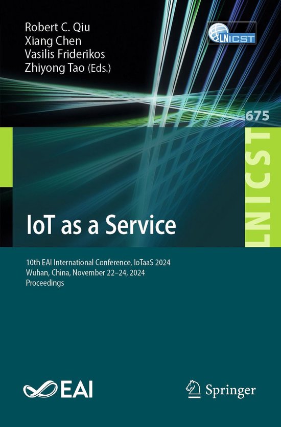 Springer Nature Proceedings Computer Science - IoT as a Serv ... - cover