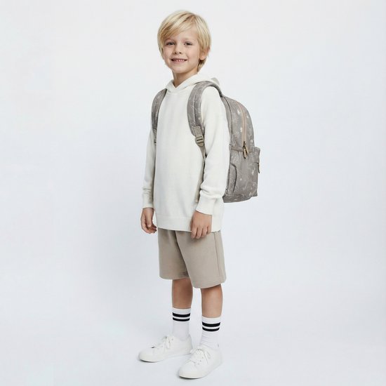 Studio V Fossil Files - Rugzak - Gevoerd - 13,6 liter - 39 x 29 x 12 cm - Dinosaurus - Groen