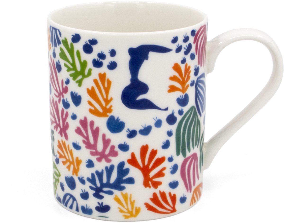 Servies Mok Porselein 310 ml – Henri Matisse La Perruche et la Sirène – Museum Editions