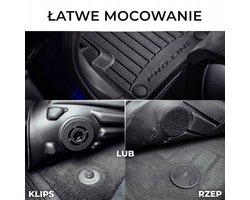 Frogum No.77 - Automatmatten - Geschikt voor Hyundai IONIQ 5 vanaf 2021 - 3D Pasvorm - Hoge Rand 6cm - TPE Rubber