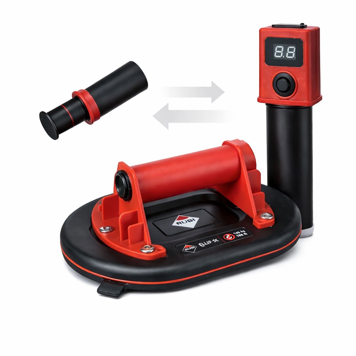 Rubi ELLIP SC Tegelzuignap + POWERVAC USB ENERGY
