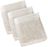 De Witte Lietaer Gastendoekjes Imagine Birch Beige - set 3 stuks - 30 x 50 cm - Beige - Katoen