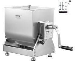 VEVOR Vleesmenger 30L Kantelcontainer Vleesverwerkingsapparatuur Gehakt