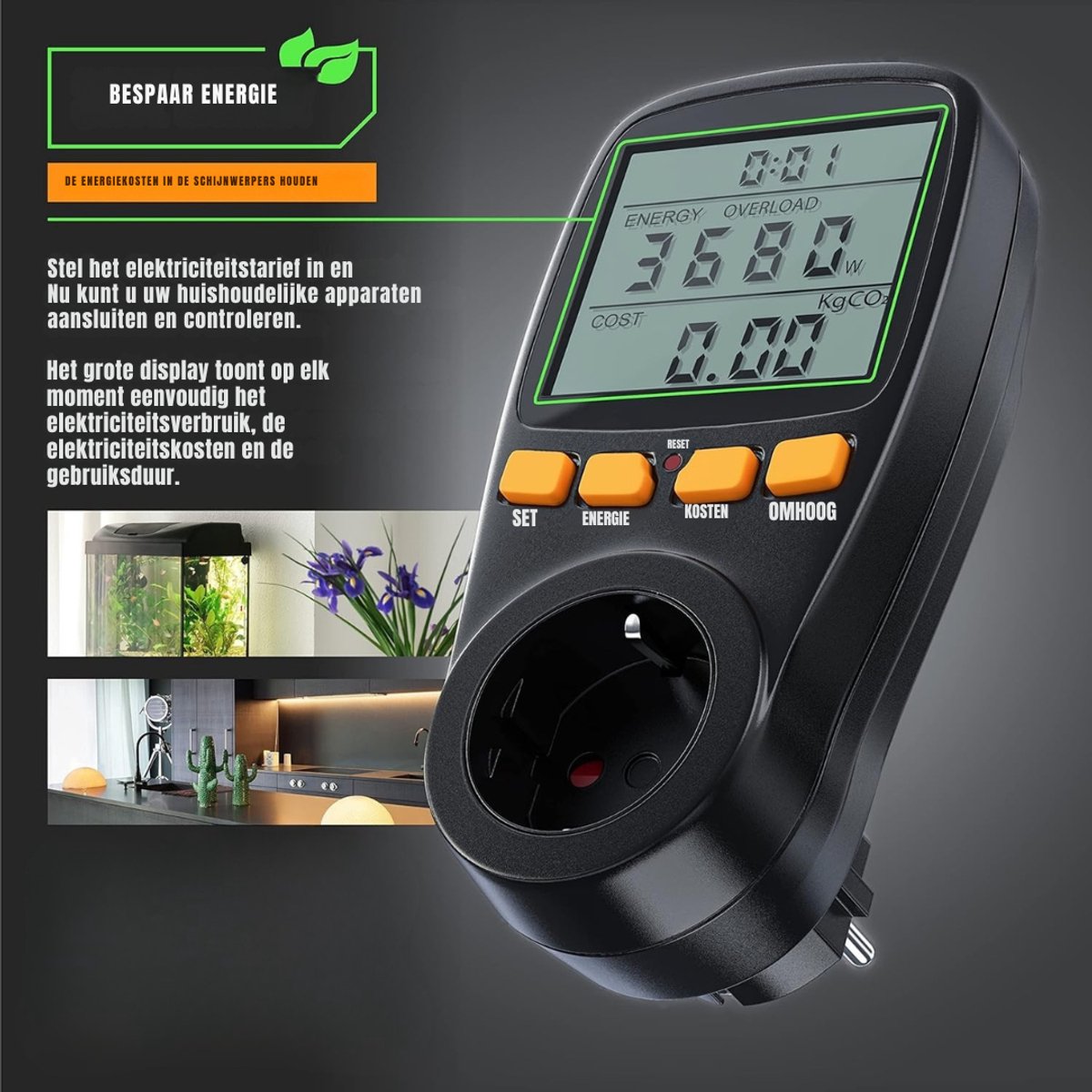 Core® P1 Ph Meter - Compact Zwart 6cm x 7cm x 15cm - afbeelding 3